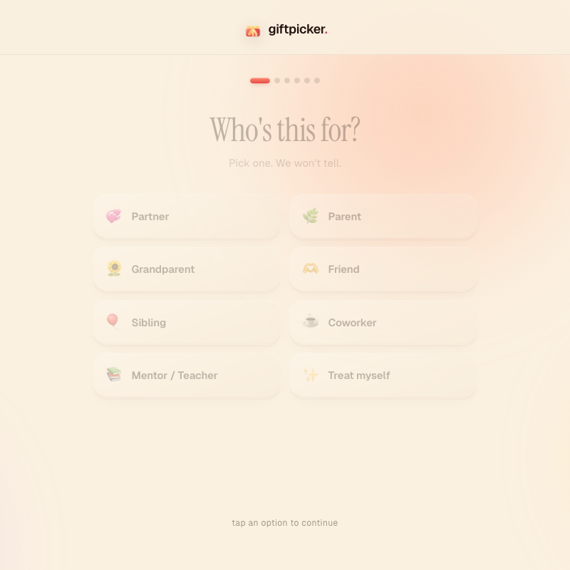 giftpicker.io screenshot
